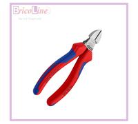 Knipex Tronchese Laterale per Meccanica Bonderizzata Nera, Rivestiti in Materiale Bicomponente 140 Mm 70 02 140