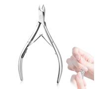 Tronchesino Cuticole Professionale, Taglia Cuticole in Acciaio Inossidabile Pedicure e Manicure, Forbicine Cuticole per Unghie Incarnite Rimuovere Pelle Morta e Cuticole