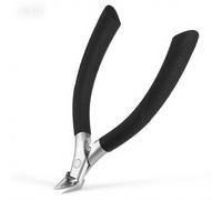 Tronchesino di precisione per cuticole, tagliaunghie professionale, in acciaio inox, lama dritta, per rimuovere la pelle morta (5 mm)