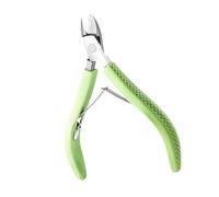 Tronchesino ergonomico per cuticole con manico in gomma Trimmer Strumento Manicure professionale per la cura delle unghie Full Jaw Cutter Manico in gomma Trimmer
