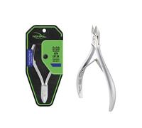 Tronchesino per cuticole NGHIA - D-03 JAW 12 | Acciaio inossidabile | Durevole e affilato | Design ergonomico | Placcato grigio | Ideale per saloni e