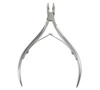 Tronchesino professionale for cuticole, tronchesino for unghie, forbici, spingipelle for manicure, pinza for pedicure, rimozione della pelle morta, 1 pezzo(Light Grey)