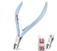 Tronchesino professionale per cuticole JAW 16 Forbici per cuticole in acciaio inossidabile Forbici per unghie affilate Strumento per la rimozione delle cuticole per ciglia Uso domestico Blu