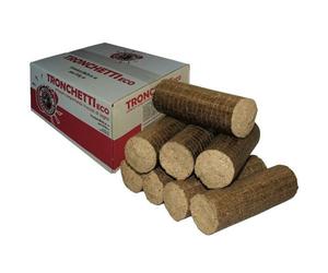 TRONCHETTI ACCENDIFUOCO BRICCHETTI PER STUFE FORNI E CAMINI CF.8 PZ. KG.10 CIRCA