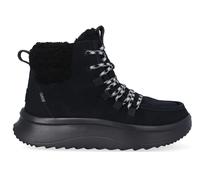 Tronchetti da donna Hey Dude 41995 Wendy Apres Suede Cozy sneakers platform nero