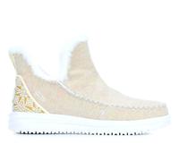 Tronchetti donna Hey Dude 42030 Camden brushed cozy sneakers zeppa casual beige