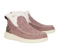 Tronchetti donna Hey Dude 42033 255 Denny leopard w sneakers zeppa casual brown