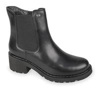 Tronchetti Donna Valleverde17121 in Pelle Nero EU 39