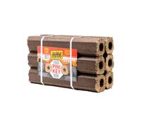 TRONCHETTO PINI KEY DI LEGNO DURO DI LATIFOGLIE 10 KG
