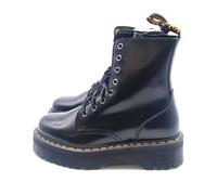 TRONCHETTO SCARPE DONNA DR MARTENS JADON BLACK POLISHED SMOOTH