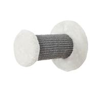 Tronchetto Tiragraffi da fissare al muro, diametro 18×22cm, crema