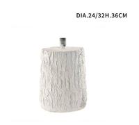 TRONCO COLORE BIANCO BASE SUPPORTO PER ALBERO DI NATALE EFFETTO LEGNO DIAM.24