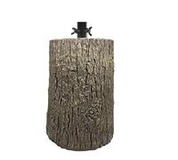 Tronco per albero di natale h45 in vetroresina base piede supporto realistico elegante albero max altezza cm 240