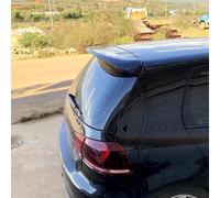 Tronco Spoiler ABS Di Plastica Posteriore Tronco Tetto Ala Non Verniciato Primer Spoiler Posteriore Per VW Per Golf 6 2010 2011 2012 2013 Ala Dello Spoiler(Nero)