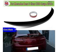 Tronco Spoiler Per Mercedes Classe E E200 E300 E400 E450 Coupe C238 2016-2023 Posteriore Gloss Nero Boot Spoiler Ala Labbro Ricambi Auto