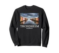 Trondheim Norvegia Viaggi Fiordo nordico Bergen Oslo Bryggen Felpa