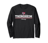 Trondheim Norway Maglia a Manica