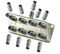 TronicXL 4251504198847 - Cavo adattatore per TV con 8 prese IEC, per Unitymedia, splitter per antenna