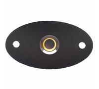 TronicXL Campanello Segno Antracite Illuminato LED Giallo Pulsanti Senza Gravur