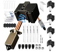 TronicXL Hotend Kit 3.0 per stampante 3D Bambu Lab, P1P P1S X1 X1 ugello X1 da 0,4 mm, blocco riscaldante per bambù, stampa 3D, accessori, ricambio aggiornamento (5)