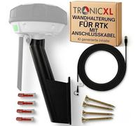 TRONICXL Supporto da parete adatto per Mammotion + cavo da 10 m per antenna RTK Luba | Luba 2 | Yuka I AWD tosaerba robot accessori montaggio a parete
