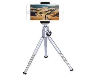 TronicXL Tripod 10S - Treppiede flessibile per fotocamera per smartphone, compatibile con Gigaset Gs190 GX290 GS290 GS195LS GS195 GS280 GS110 GS100 GS180 GS185 GS170 GS270 GS370 GS1616 0 tavoli.