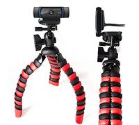 TronicXL Tripod 1W Treppiede per Webcam Compatibile con Logitech C920 Brio 4K C925e C922x C922 C930e C930 C615 Fotocamera Microsoft Studio Live Zoom Call Accessori Home Office Scrivania Stand Aukey