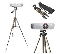 TronicXL Tripod19P Supporto per proiettore compatibile con BenQ Asus Acer Epson Sony Panasonic Philips WiMiUS TOUMEI Merisny QKK OTHA Android Aiptek