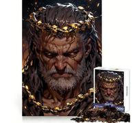 Trono delle Catene - Puzzle di The Fallen King's Wrath per ragazzi, 1000 pezzi, gioco stimolante, rilassante, taglio liscio, 38x26cm