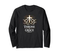 Trono di Grazia Ebrei 4:16 Croce Maglia a Manica