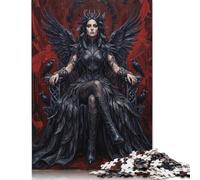 Trono Rosso della Regina Corvo Puzzle 500 Pezzi, Gioco di Famiglia
