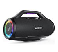 Tronsmart Bang MAX Cassa Bluetooth Potente 130W, Altoparlante Bluetooth 5.3, Luci a LED e Impermeabile IPX6, Fino a 24H di Autonomia, Tripli Radiatori Passivi-Bassi con AUX, TF, App, Foro per Chitarra