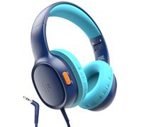 Tronsmart Cuffie Sovraurali Pieghevoli per Bambini, Volume Sicuro 85/93 dB, Suono Chiaro e Morbido, Jack da 3,5 mm per Bambini con Cavo, per Apprendimento e Intrattenimento