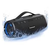 Tronsmart Mirtune S100 Cassa Bluetooth Portatile 50W, Bassi Potenti e Alti Chiari, Manico Retrattile, 20 Ore di Riproduzione, Impermeabile IPX7, Equalizzatore Personalizzato e Powerbank