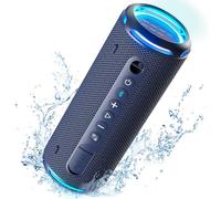 Tronsmart T7 Lite Cassa Bluetooth Portatile, 24W Altoparlante Bluetooth 5.3, 24 Ore di Gioco, Impermeabile IPX7, Controllo App per Feste, Esterno-Blu