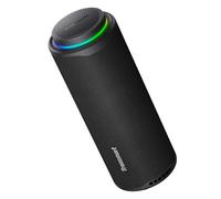 Tronsmart T8 Altoparlante Bluetooth portatile per esterni, suono più potente e nitido da 40 W, suono a 360°, audio a 2.1 canali, IPX7, personalizzate audio e luci, cordino portatile (grigio)