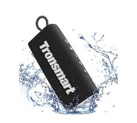 Tronsmart Trip - Mini speaker Bluetooth portatile, Bluetooth 5.3, 20 ore di riproduzione, AUX, microfono, impermeabilità IPX7, wireless, per ambienti esterni, doccia, spiaggia, bici e viaggi, nero