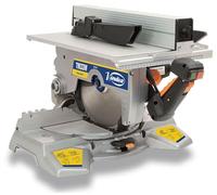 TRONCATRICE PORTATILE CON PIANETTO INCLINABILE VIRUTEX TM33W DOTATA DI LASER