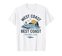 Troon Life West, Costa Best Coast Ocean, Atmosfera Maglietta