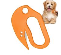 TROONZ Pettine per annodare per cani, pettine per toelettatura animali domestici | Spazzola per la del cane | Districante sicuro per cani, strumento per rimuovere i nodi dei di gatto, pettine per