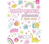 Troop Leader Planner Two-Year Edition (Dated): The Ultimate Planning Organizer For Daisy Brownie Junior & Multi-Level Scout Girl Troops (Pink Doodles)