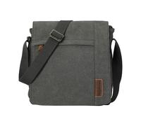 Troop London TRP0219 - Borsa classica in tela, colore: verde, Verde, s