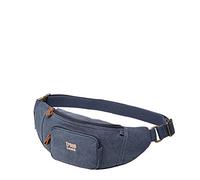 Troop London TRP0244 Classic Canvas Waist Bag - Blue