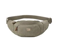 Troop London TRP0244 Classic Canvas Waist Bag - Khaki