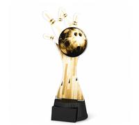Trophy Monster Toronto Classic - Trofeo da bowling a dieci spilli, 190 mm, per club, feste e competizioni, realizzato in acrilico stampato spesso 6 mm