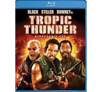 Tropic Thunder (Blu-ray) Ben Stiller Jack Black Robert Downey Jr. Nick Nolte