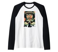Tropic Thunder Movie, Survive, T-Shirt Divertenti, Maglia con Maniche Raglan
