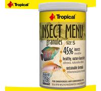 Tropical 1000 ML Insect Menu Granuli XXS Per Pesci Tutti E Carnivori