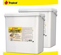 Tropical 2 X 10 L Menu Insetti Granuli S Per Pesci Tutti E Carnivori