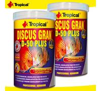 Tropical 2 X 1000 Ml Granuli D-50 Plus | Mangime Colorato Per Discus
